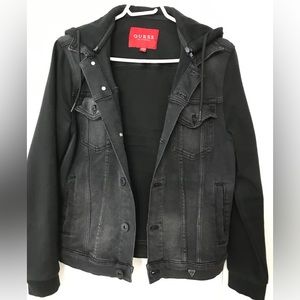 GUESS Men's Jeans Coat